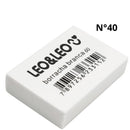 Kit 20 e 60 Unidades Borracha Escolar Branca N°20-40-60