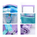 Kit Mochila Escolar Infantil de Rodinhas Feminina Bolsa Resistente Impermeável Com Lancheira e Estojo (Cópia)