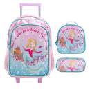 Kit Mochila Escolar Infantil de Rodinhas Feminina Bolsa Resistente Impermeável Com Lancheira e Estojo (Cópia)