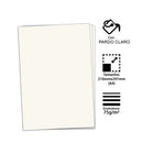 Papel Sulfite A4 Resma 75g Pardo