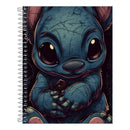 Caderno Stitch Capa dura 1, 10 ou 20 Matérias - Lançamento 2026